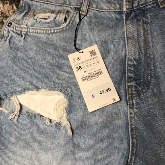 Denim Ripped Jeans - Picture 3 of 6